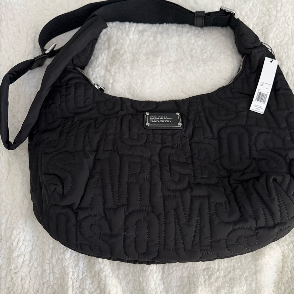 Marc Jacobs Nylon Jumbled Logo Shoulder Bag - Picture 5 of 8